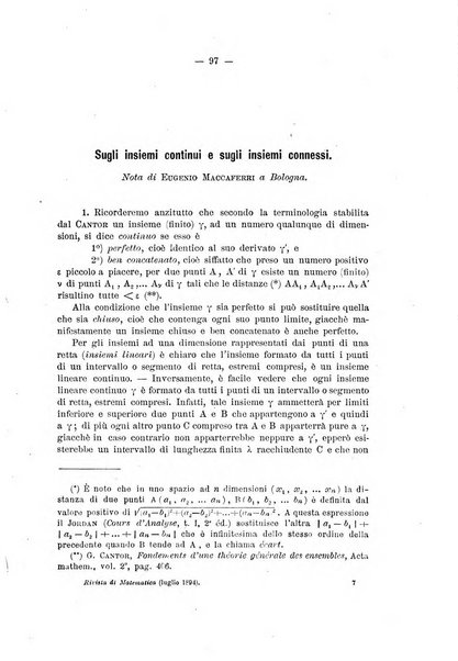 Rivista di matematica