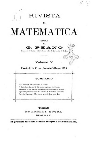 Rivista di matematica