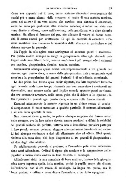 Rivista di medicina dosimetrica basata sulla filosofia e sull'esperimento clinico