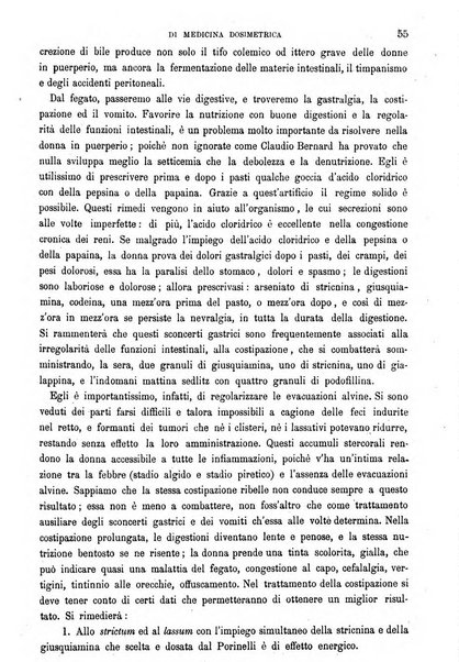 Rivista di medicina dosimetrica basata sulla filosofia e sull'esperimento clinico