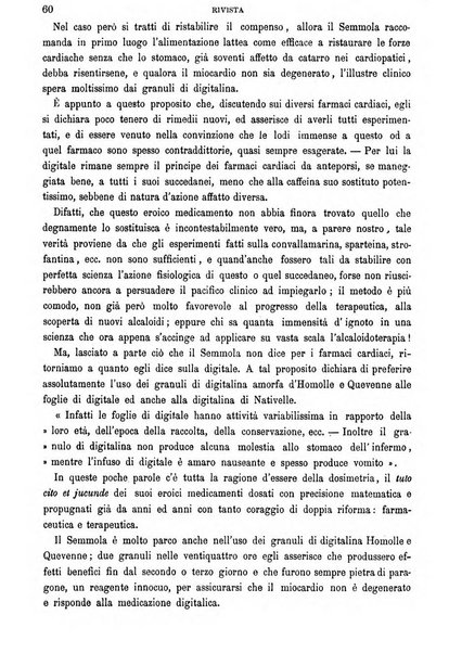 Rivista di medicina dosimetrica basata sulla filosofia e sull'esperimento clinico