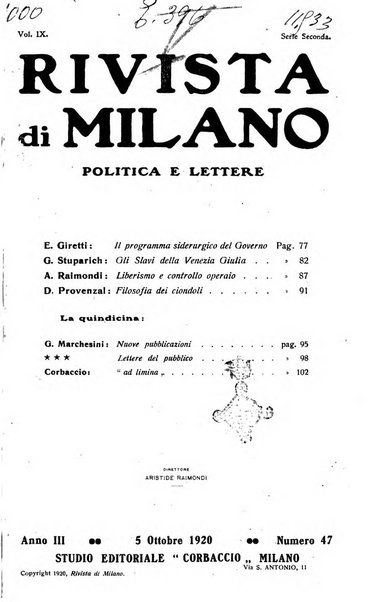 Rivista di Milano