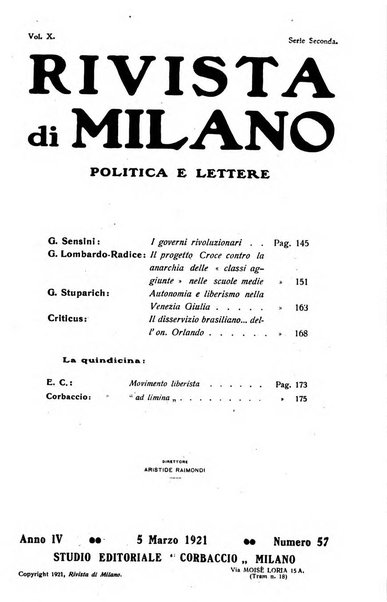 Rivista di Milano