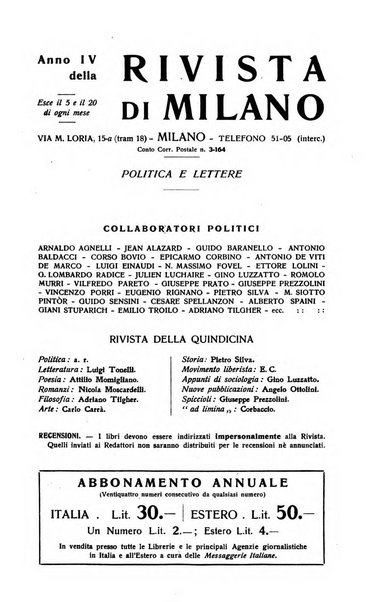 Rivista di Milano