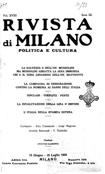 Rivista di Milano