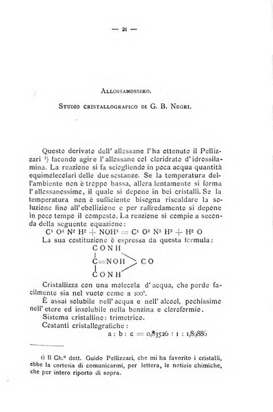 Rivista di mineralogia e cristallografia italiana