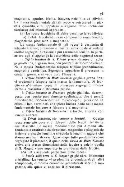 Rivista di mineralogia e cristallografia italiana