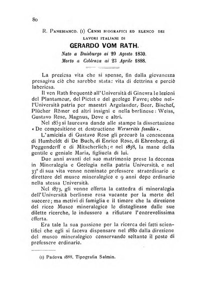 Rivista di mineralogia e cristallografia italiana