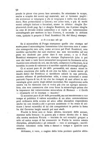 Rivista di mineralogia e cristallografia italiana