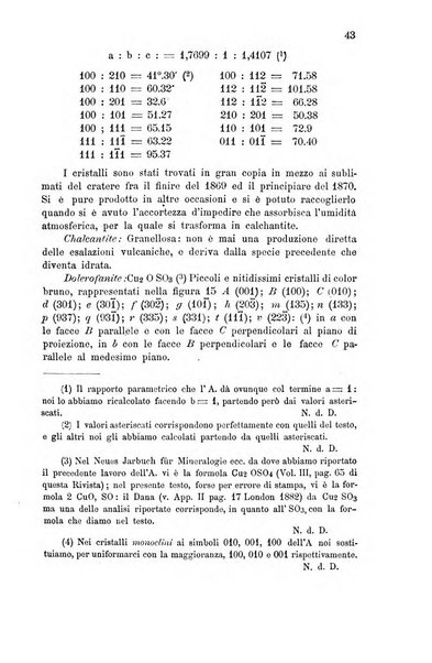 Rivista di mineralogia e cristallografia italiana