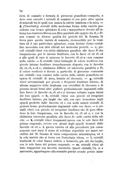 Rivista di mineralogia e cristallografia italiana