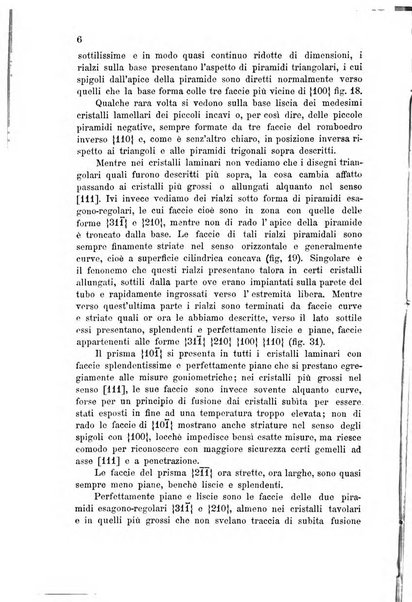 Rivista di mineralogia e cristallografia italiana