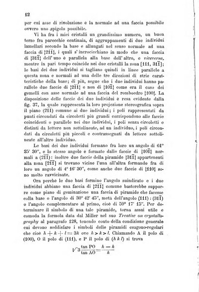 Rivista di mineralogia e cristallografia italiana