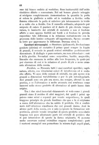 Rivista di mineralogia e cristallografia italiana