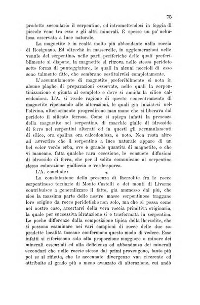 Rivista di mineralogia e cristallografia italiana