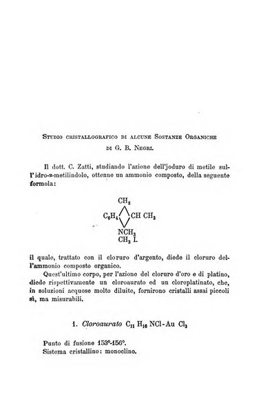 Rivista di mineralogia e cristallografia italiana