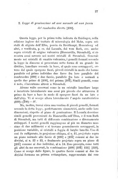 Rivista di mineralogia e cristallografia italiana