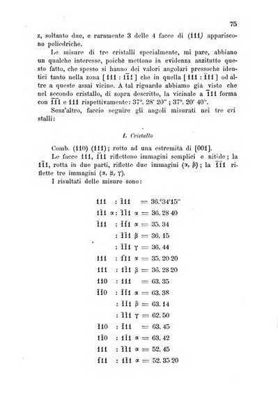 Rivista di mineralogia e cristallografia italiana