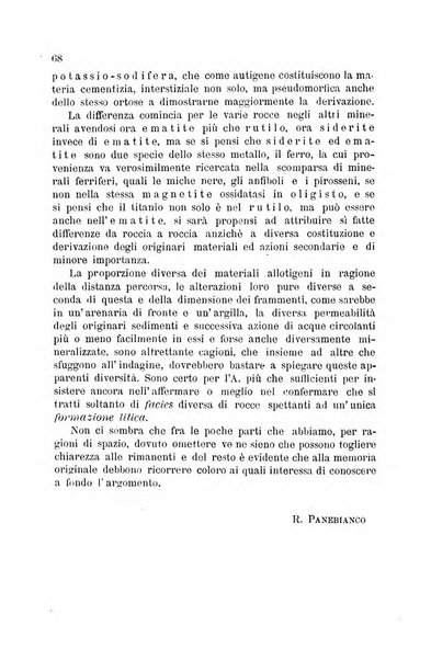 Rivista di mineralogia e cristallografia italiana