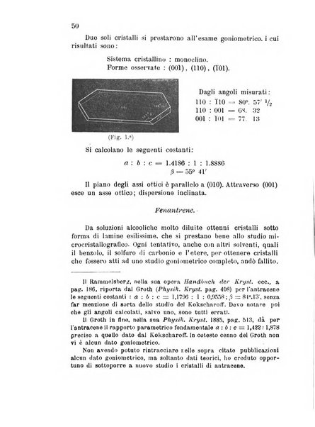 Rivista di mineralogia e cristallografia italiana