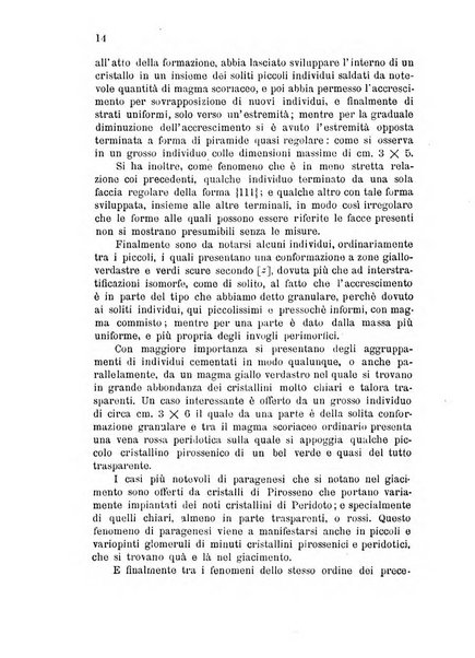 Rivista di mineralogia e cristallografia italiana