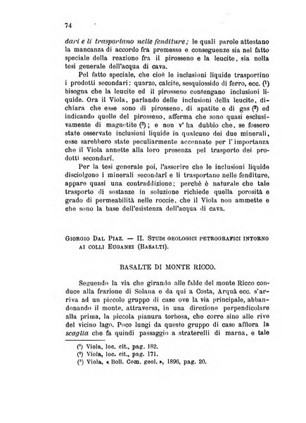 Rivista di mineralogia e cristallografia italiana