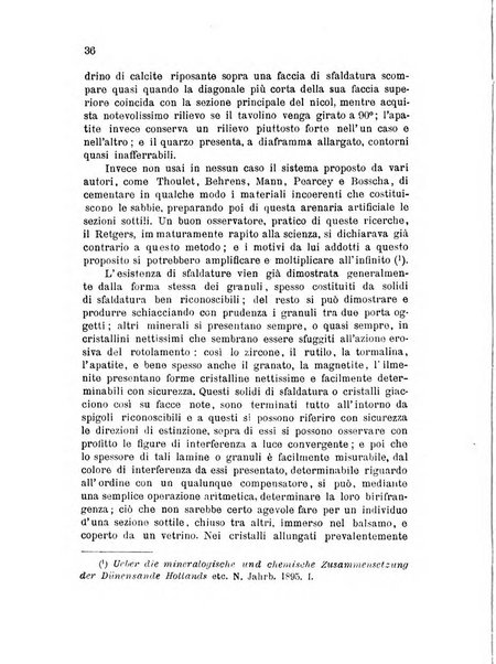 Rivista di mineralogia e cristallografia italiana