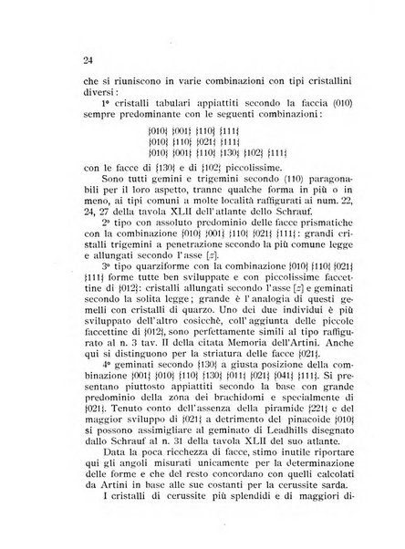 Rivista di mineralogia e cristallografia italiana