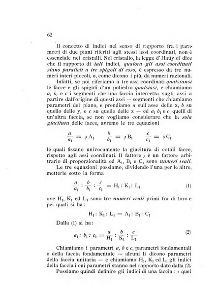 Rivista di mineralogia e cristallografia italiana