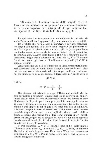 Rivista di mineralogia e cristallografia italiana