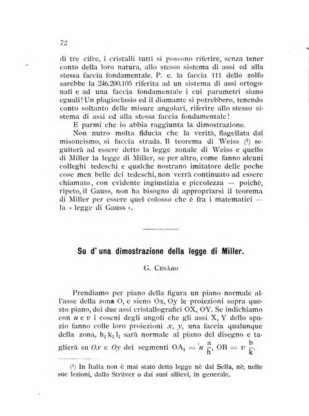 Rivista di mineralogia e cristallografia italiana