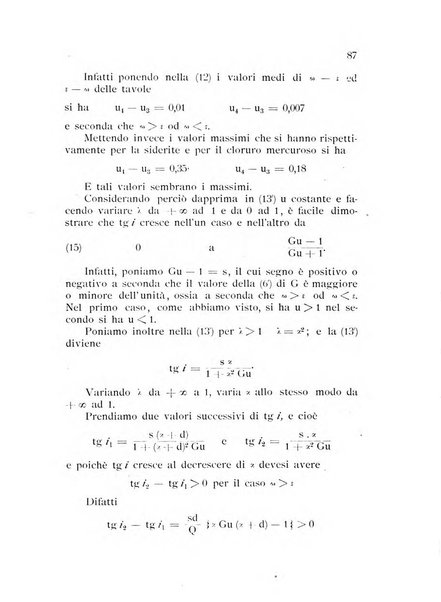 Rivista di mineralogia e cristallografia italiana