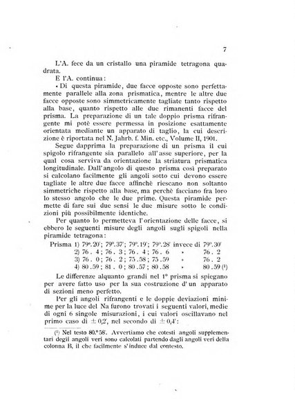 Rivista di mineralogia e cristallografia italiana