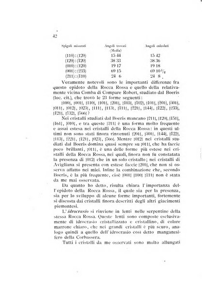 Rivista di mineralogia e cristallografia italiana