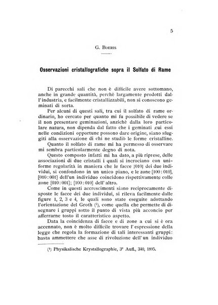 Rivista di mineralogia e cristallografia italiana