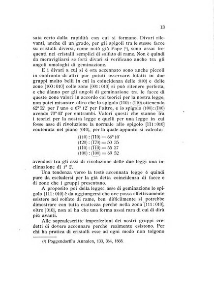 Rivista di mineralogia e cristallografia italiana