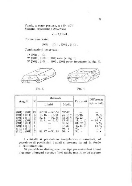 Rivista di mineralogia e cristallografia italiana