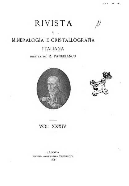 Rivista di mineralogia e cristallografia italiana