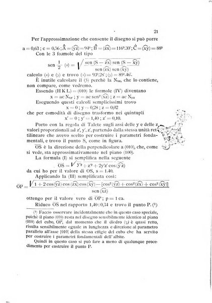 Rivista di mineralogia e cristallografia italiana