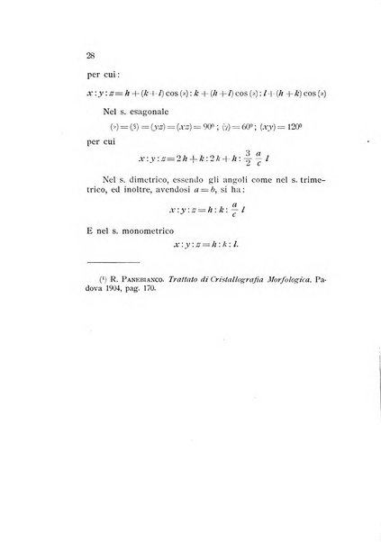 Rivista di mineralogia e cristallografia italiana