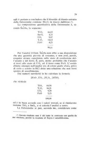 Rivista di mineralogia e cristallografia italiana