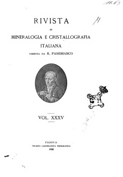 Rivista di mineralogia e cristallografia italiana