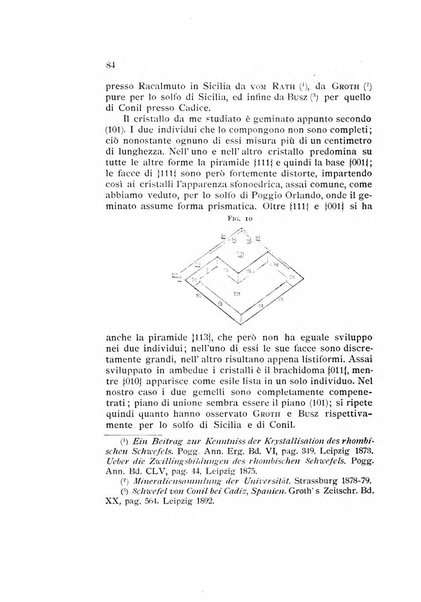 Rivista di mineralogia e cristallografia italiana