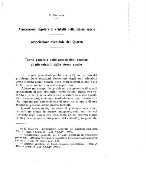 Rivista di mineralogia e cristallografia italiana