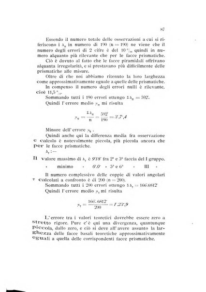 Rivista di mineralogia e cristallografia italiana