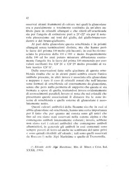 Rivista di mineralogia e cristallografia italiana