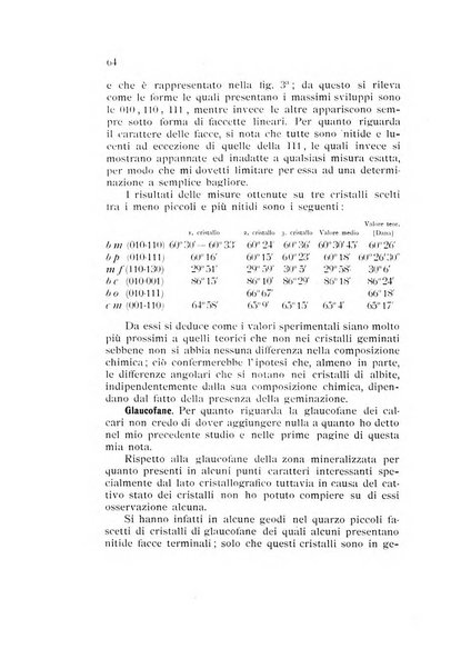 Rivista di mineralogia e cristallografia italiana