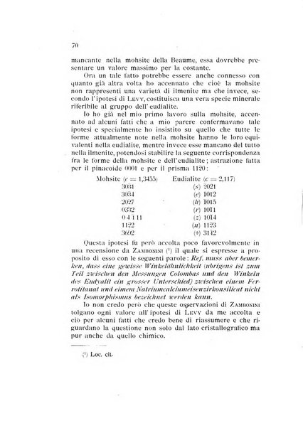 Rivista di mineralogia e cristallografia italiana