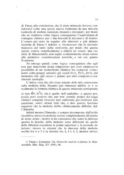 Rivista di mineralogia e cristallografia italiana