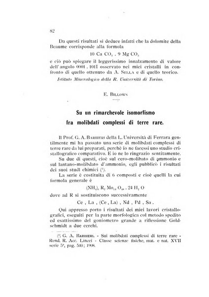 Rivista di mineralogia e cristallografia italiana